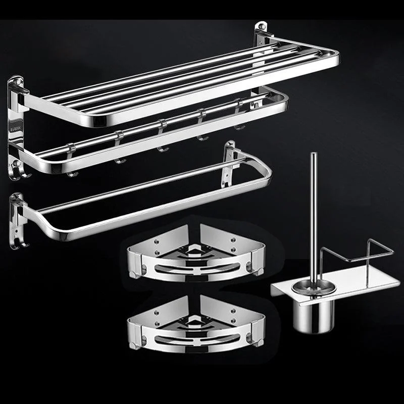 Modern Towel Bar Bathroom Set Bath Shelf Bathroom Accessories Hardware Set -Bathlova