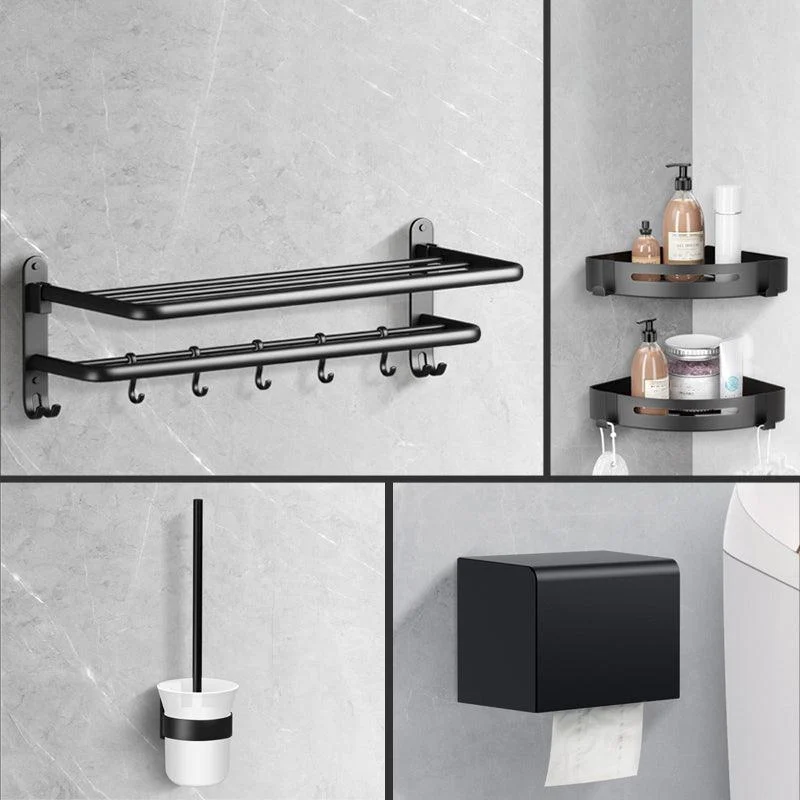 Modern Towel Bar Bathroom Set Bath Shelf Bathroom Accessories Hardware Set -Bathlova