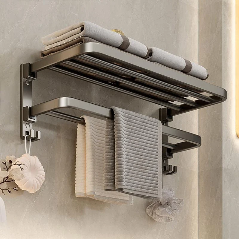 Modern Towel Bar Bathroom Set Bath Shelf Bathroom Accessory Kit -Bathlova