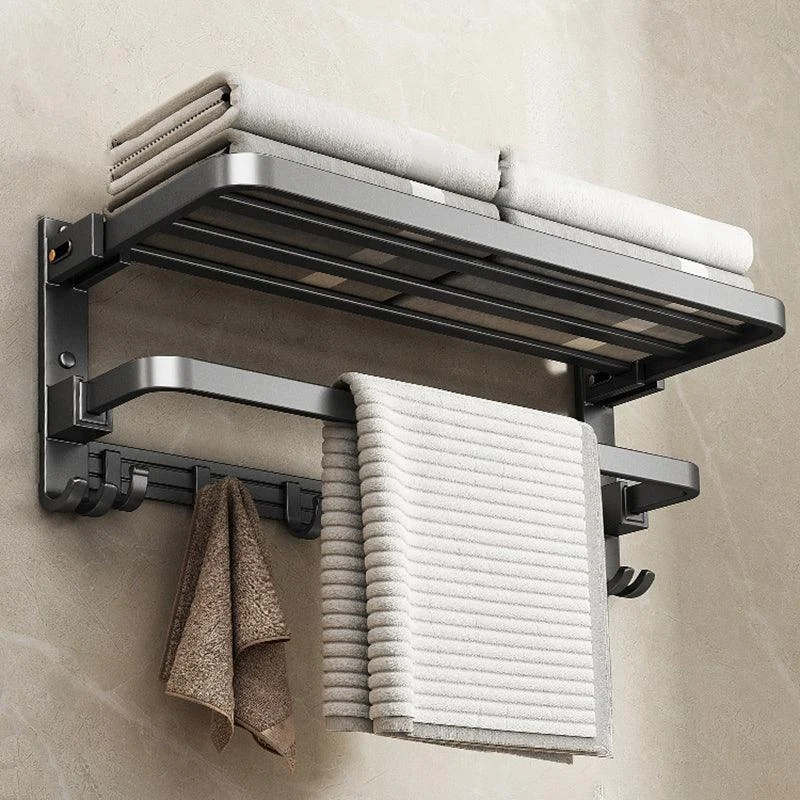 Modern Towel Bar Bathroom Set Bath Shelf Bathroom Accessory Kit -Bathlova