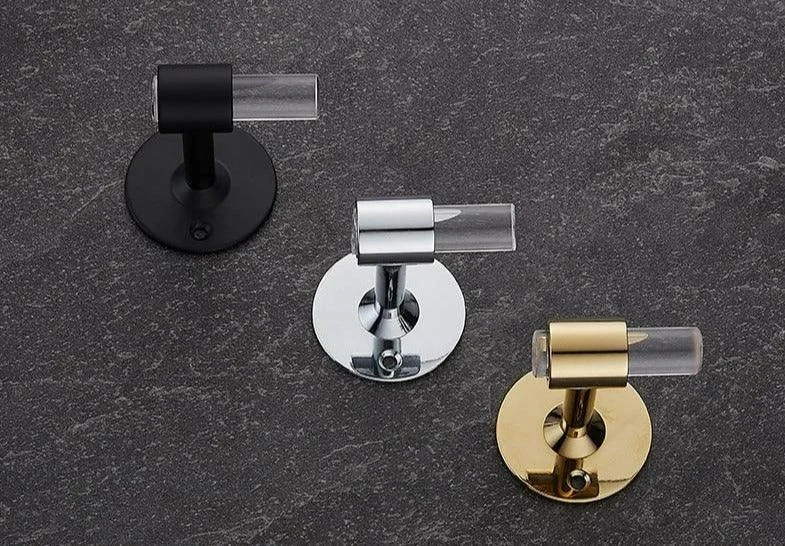 Modern Transparent Bathroom Hardware Set -Bathlova