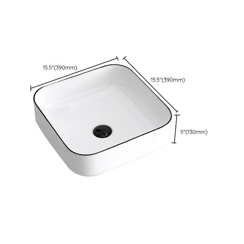 Modern Trough Bathroom Sink Round Trough Bathroom Sink with Basin -Bathlova