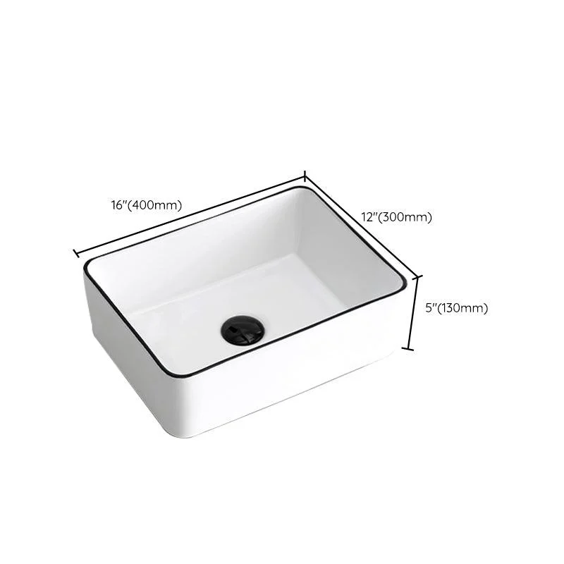 Modern Trough Bathroom Sink Round Trough Bathroom Sink with Basin -Bathlova