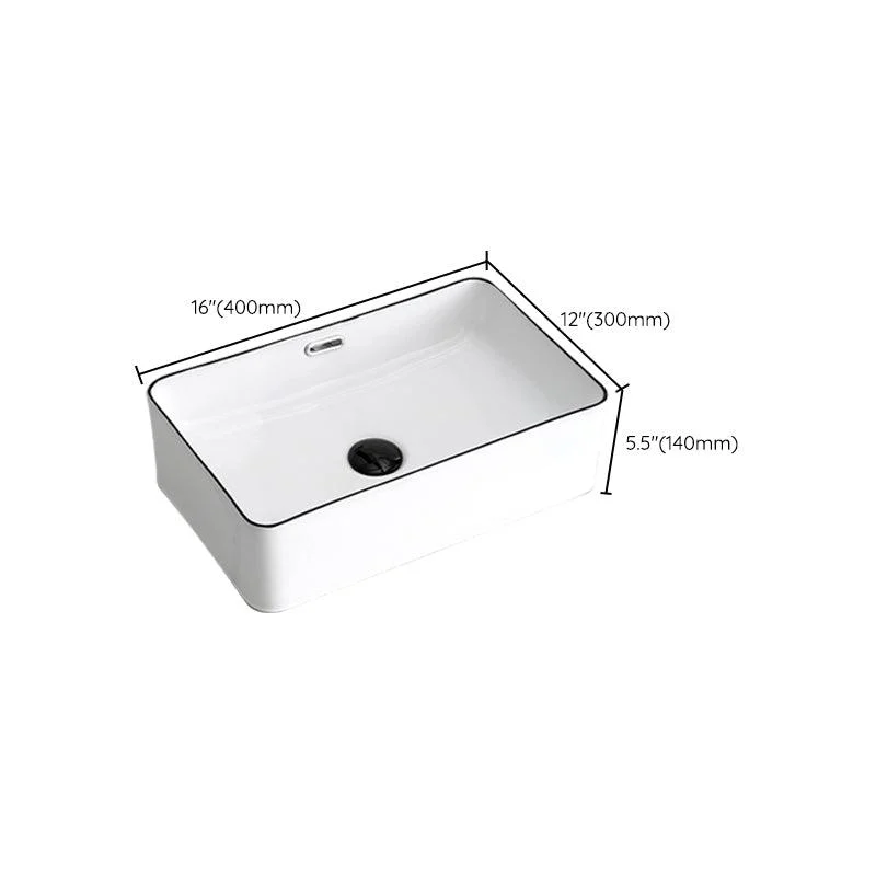 Modern Trough Bathroom Sink Round Trough Bathroom Sink with Basin -Bathlova