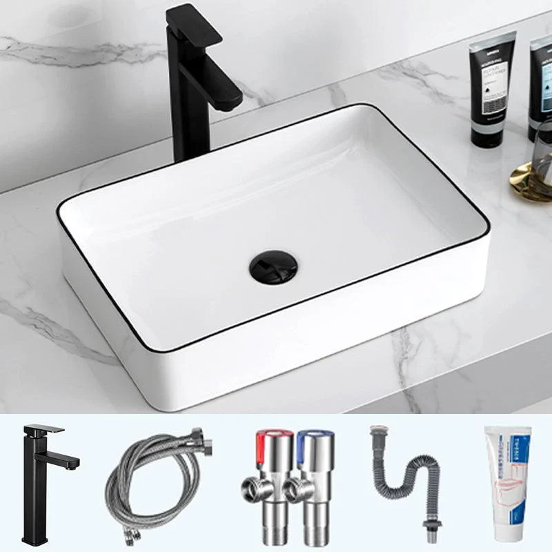 Modern Trough Bathroom Sink Round Trough Bathroom Sink with Basin -Bathlova