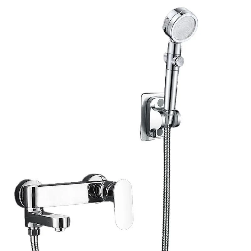 Modern Tub Filler Swivel Spout Wall Mounted Bath Tap Trim -Bathlova