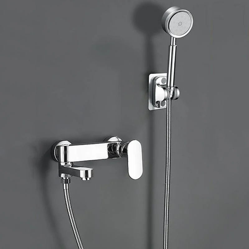 Modern Tub Filler Swivel Spout Wall Mounted Bath Tap Trim -Bathlova