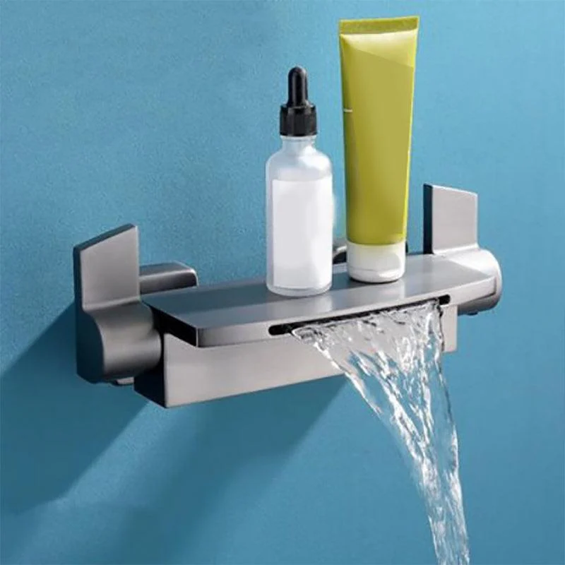 Modern Tub Tap Copper Wall Mounted with Hose Bathroom Tap -Bathlova