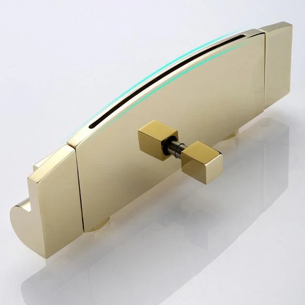 Modern Tub Tap Trim Copper with Diverter and Hose Wall Mounted Bath Filler -Bathlova