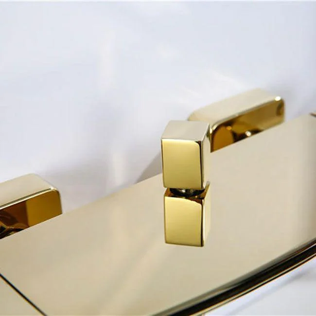 Modern Tub Tap Trim Copper with Handles and Diverter Wall Mount Bath Filler Trim -Bathlova