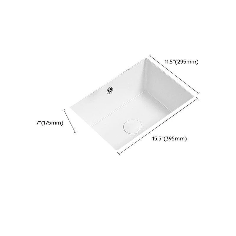 Modern Undermount Bathroom Sink Porcelain with Tap Wash Stand -Bathlova