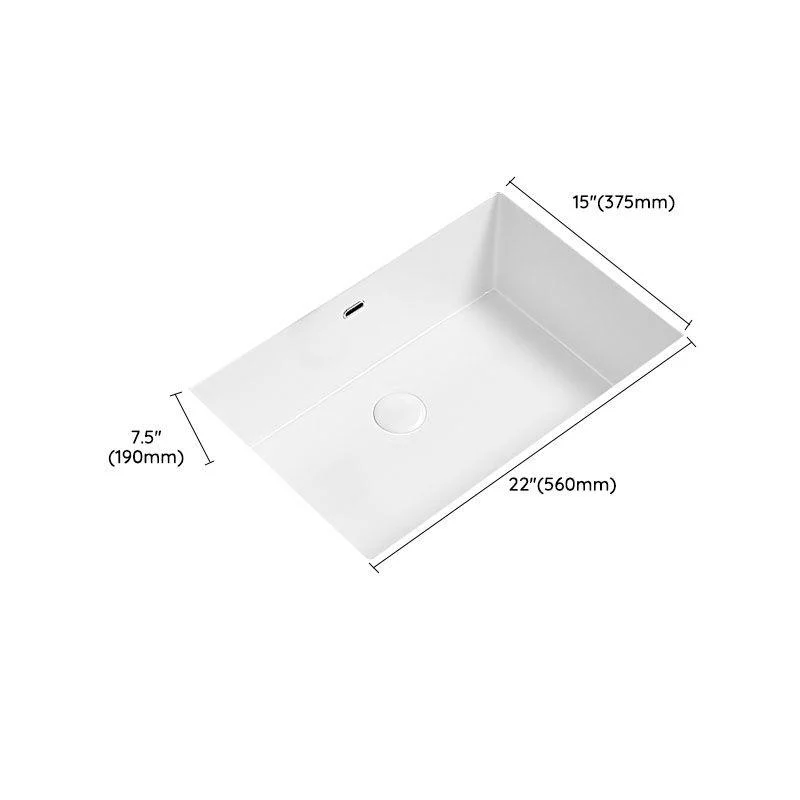 Modern Undermount Bathroom Sink Porcelain with Tap Wash Stand -Bathlova