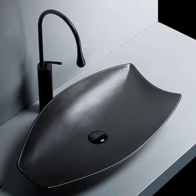 Modern Vessel Bathroom Sink Specialty with Basin Vessel Sink(Not Included Tap) -Bathlova