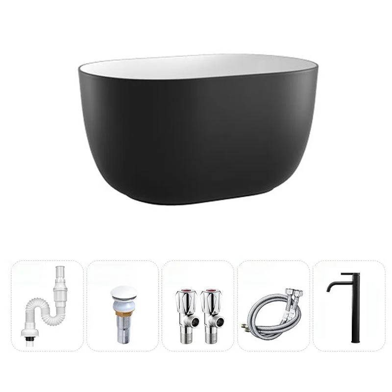 Modern Vessel Lavatory Sink Oval Porcelain with Pop-Up Drain Vessel Sink -Bathlova