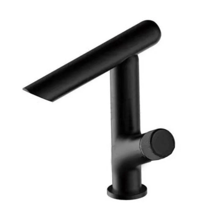 Modern Vessel Sink Bathroom Tap Metal Knob Handle Vessel Tap -Bathlova