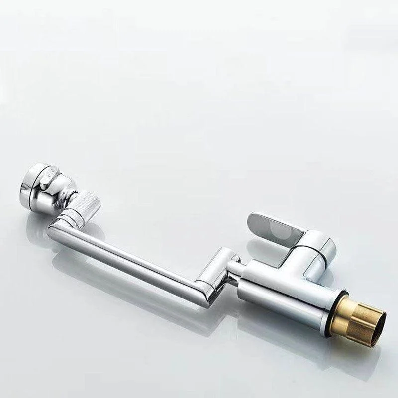 Modern Vessel Sink Tap Stainless Steel Lever Handle Low Arc Vessel Tap -Bathlova