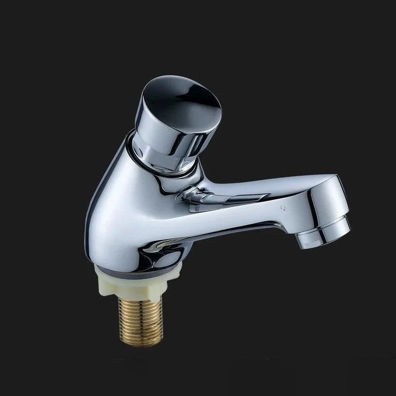 Modern Vessel Tap Brass 1-Handle Low Arc Vessel Tap for Home -Bathlova