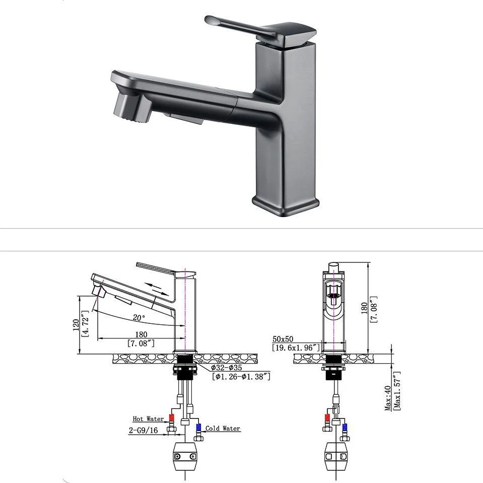 Modern Vessel Tap Copper Pure Color Single Handle Vessel Tap -Bathlova