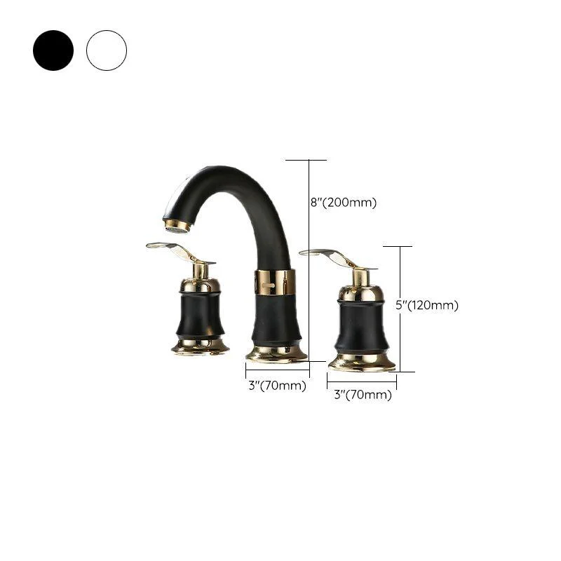 Modern Vessel Tap Metal Lever Handles Low Arc Vessel Tap for Home -Bathlova