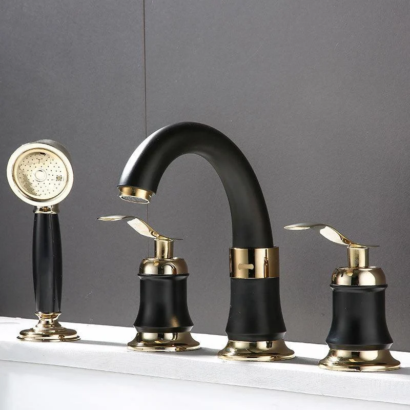 Modern Vessel Tap Metal Lever Handles Low Arc Vessel Tap for Home -Bathlova