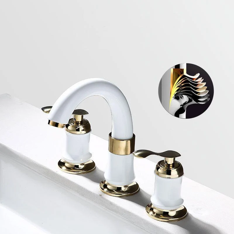 Modern Vessel Tap Metal Lever Handles Low Arc Vessel Tap for Home -Bathlova