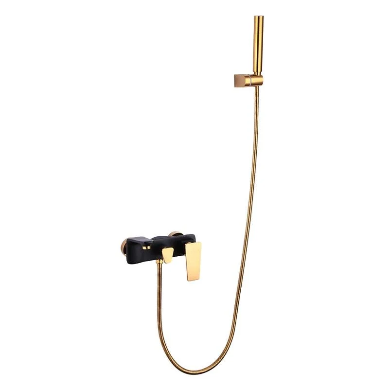 Modern Wall Mounted Bathroom Shower Tap with 3 Holes -Bathlova