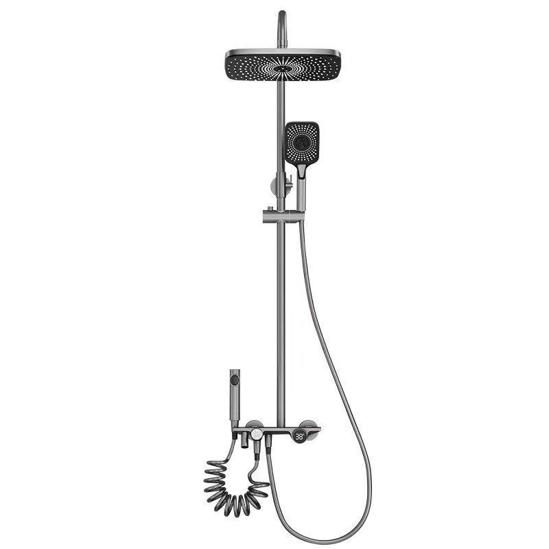 Modern Wall Mounted Shower System Dual Shower Head Shower Set -Bathlova