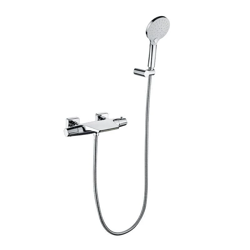 Modern Wall Mounted Tap Handheld Shower Head Waterfall Tap -Bathlova