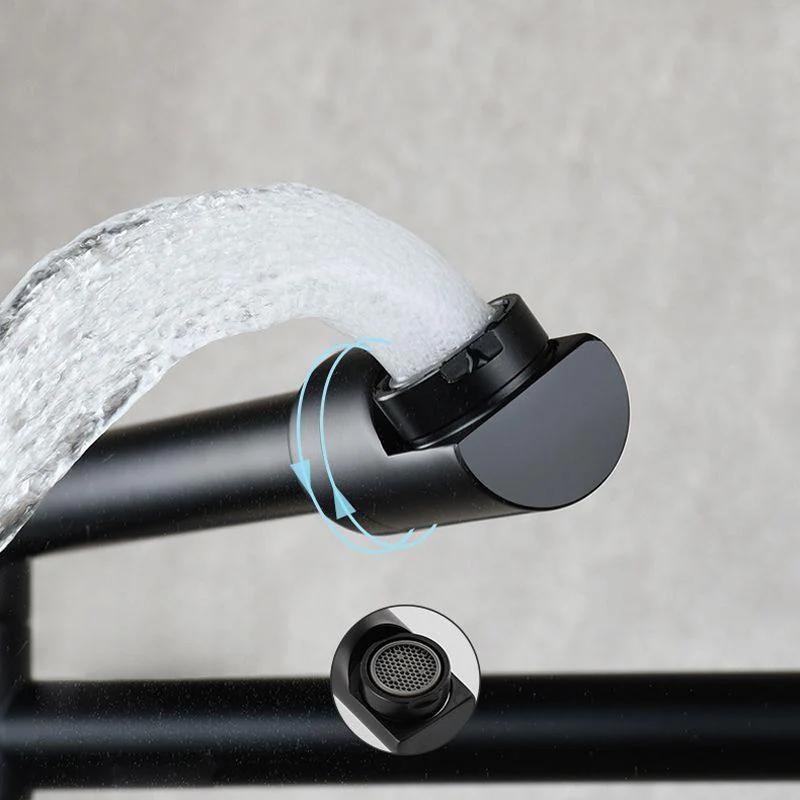 Modern Wall Mounted Tap Solid Color Wall Mounted Bathroom Tap -Bathlova