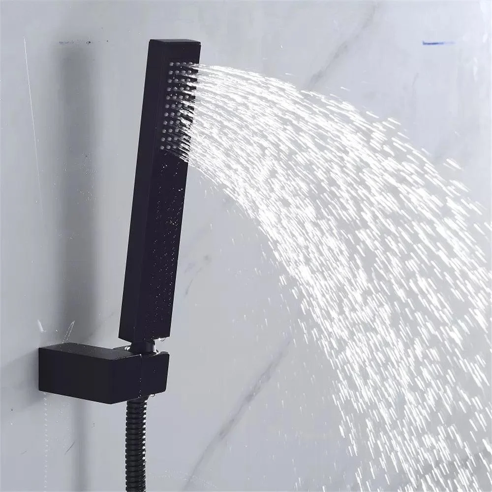 Modern Wall Mounted Waterfall Bathtub Shower Tap -Bathlova