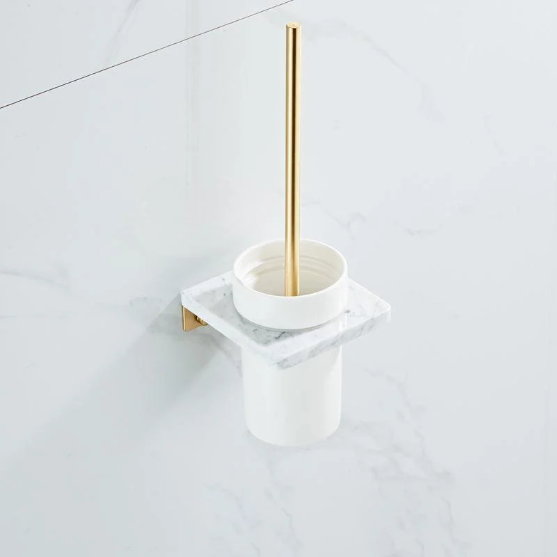 Modern White Bathroom Accessory As Individual Or As a Set in Marble -Bathlova