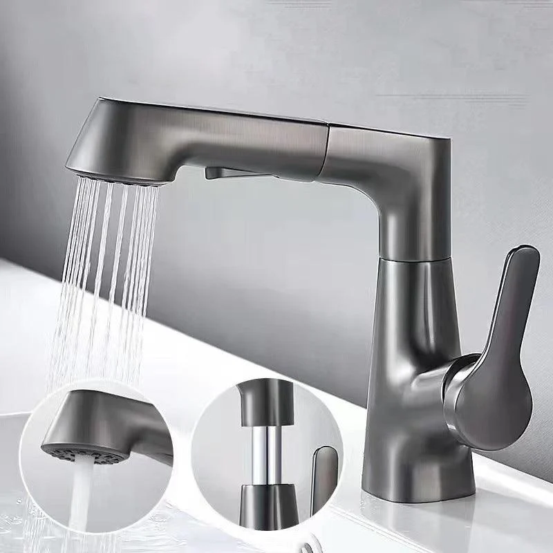 Modern Widespread Bathroom Tap Copper Basin Lavatory Tap -Bathlova