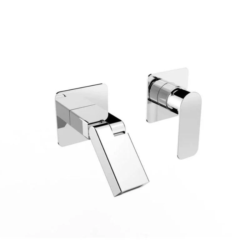 Modern Widespread Bathroom Tap Metal Wall Mounted Bathroom Tap -Bathlova