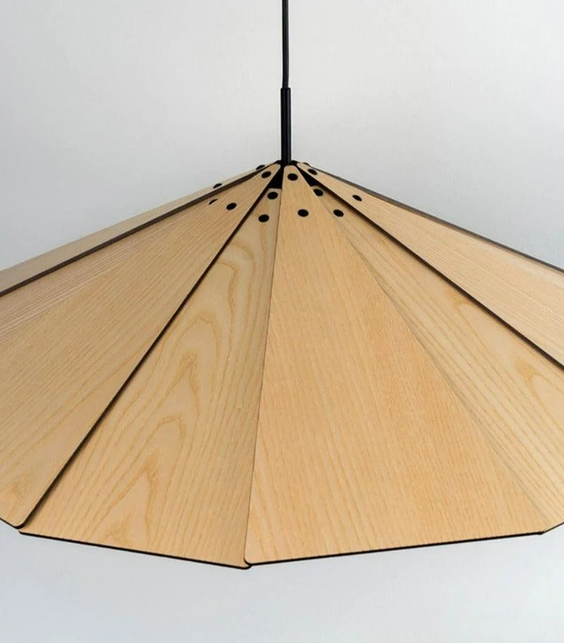 Modern Wood Pendant Light -Bathlova