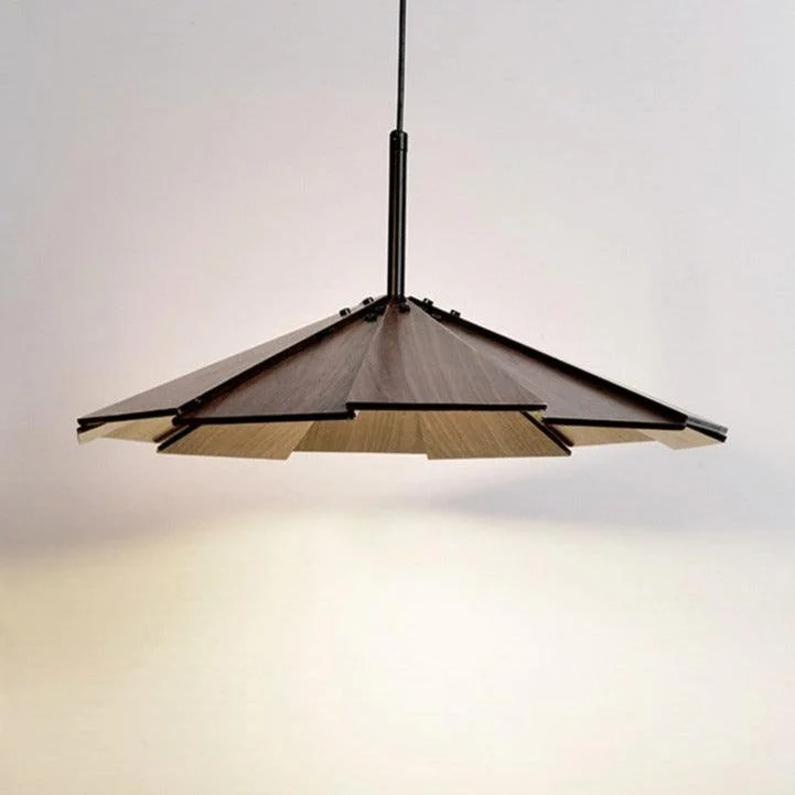 Modern Wood Pendant Light -Bathlova