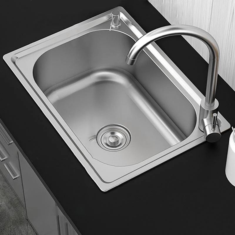 Modern Workstation Sink Stainless Steel Drain Assembly and Tap Kitchen Sink -Bathlova