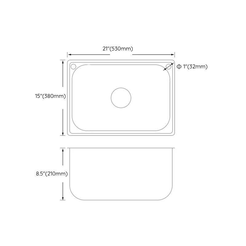 Modern Workstation Sink Stainless Steel Drain Assembly and Tap Kitchen Sink -Bathlova