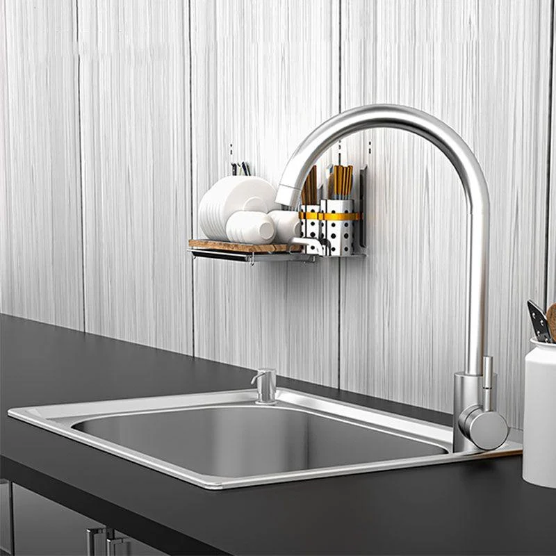 Modern Workstation Sink Stainless Steel Drain Assembly and Tap Kitchen Sink -Bathlova