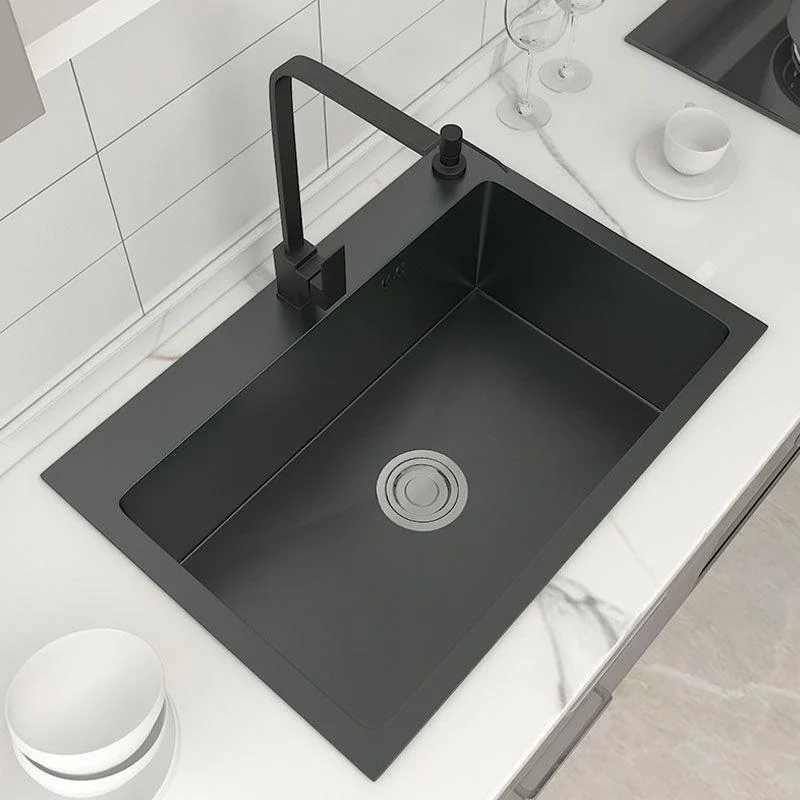 Modern Workstation Sink Stainless Steel with Accessories and Tap Kitchen Sink -Bathlova