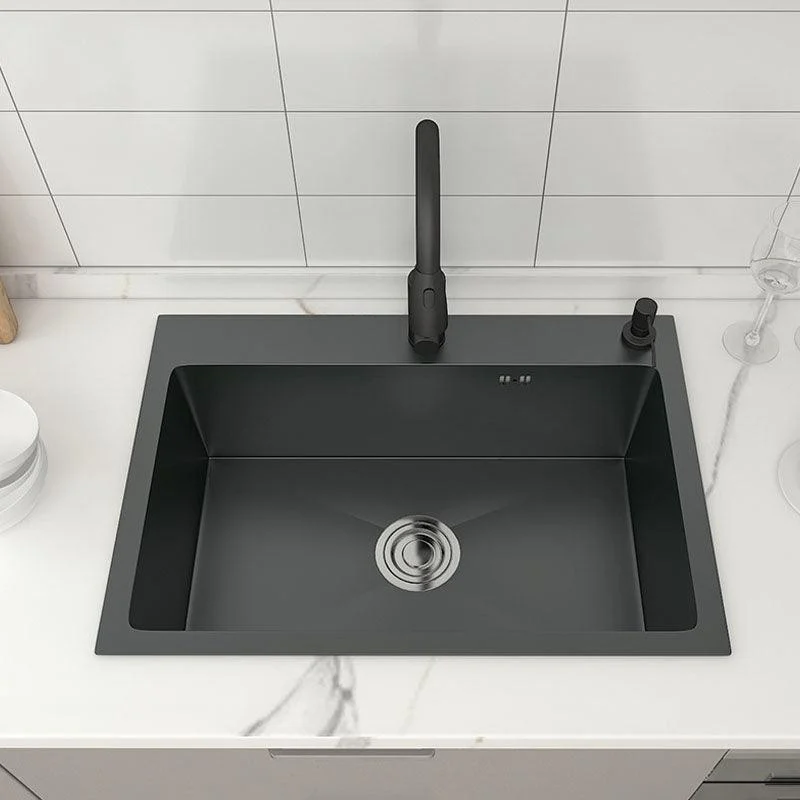 Modern Workstation Sink Stainless Steel with Accessories and Tap Kitchen Sink -Bathlova