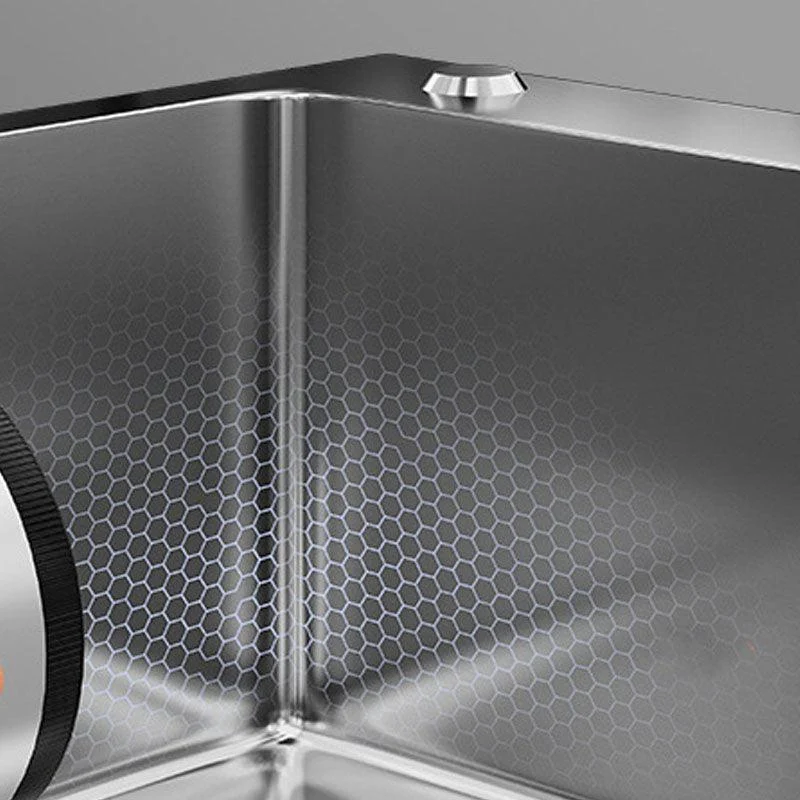 Modern Workstation Sink Stainless Steel with Drain Assembly and Tap Kitchen Sink -Bathlova