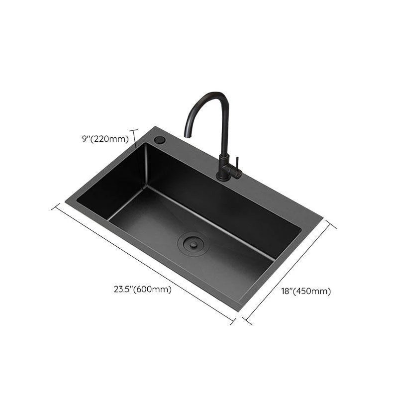 Modern Workstation Stainless Steel with Basket Strainer and Tap Kitchen Sink -Bathlova