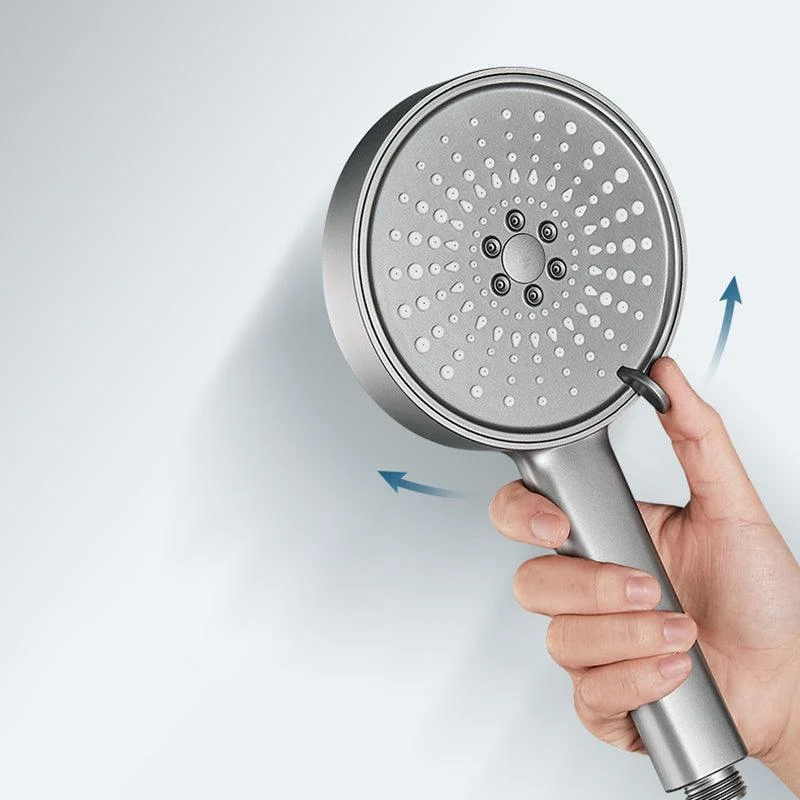 Moderns Spray Head Round Handheld Water Filtration Shower Head Self-Cleaning -Bathlova