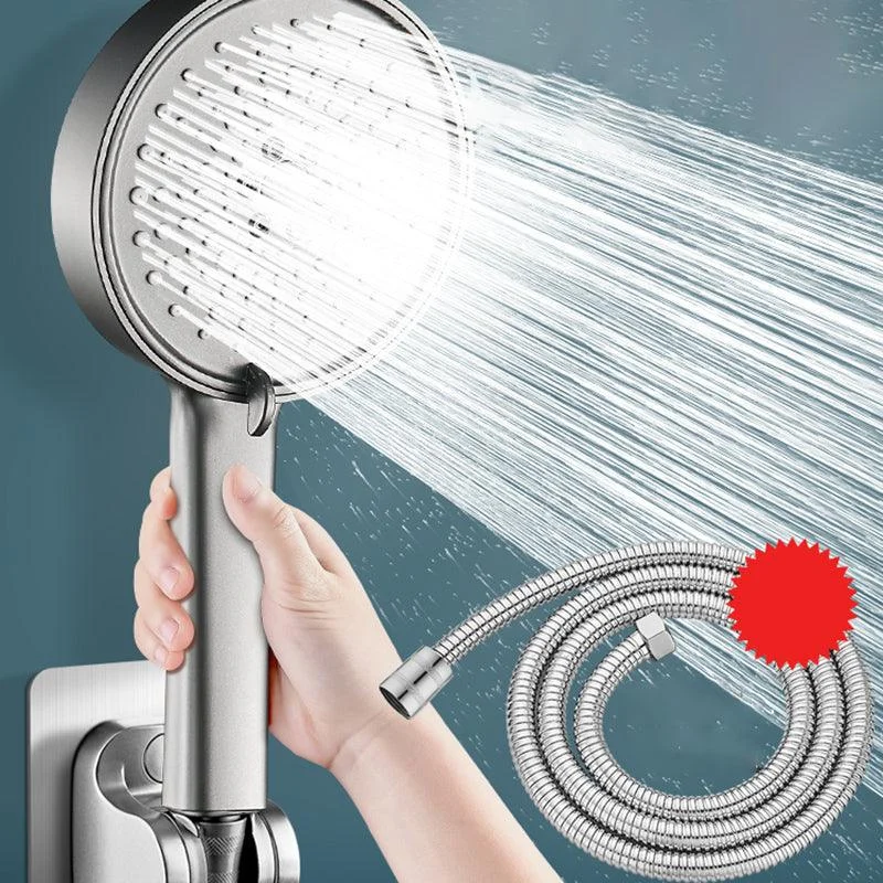 Moderns Spray Head Round Handheld Water Filtration Shower Head Self-Cleaning -Bathlova