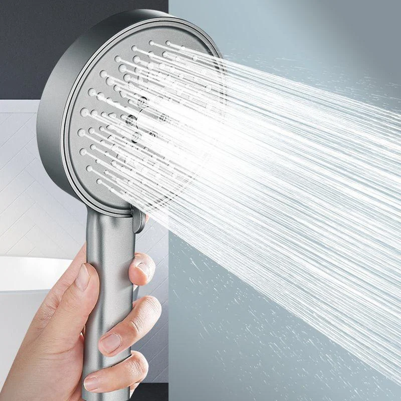 Moderns Spray Head Round Handheld Water Filtration Shower Head Self-Cleaning -Bathlova