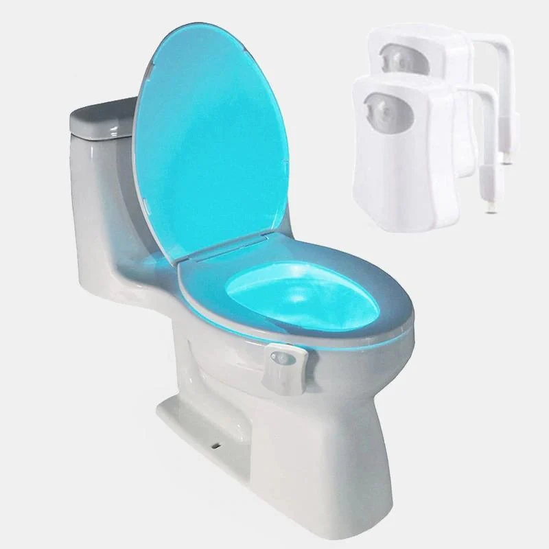 Motion Sensor Automatic Toilet Seat LED Light -Bathlova