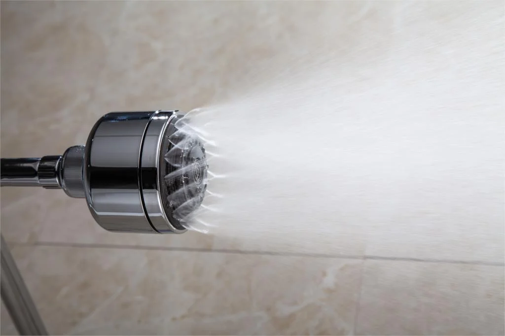 Multifunction Pressurized Rotating Top Sprinkler Shower Head -Bathlova