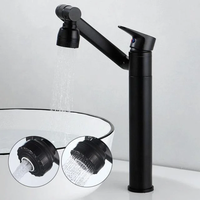 Multifunction Sink Tap Hot Cold Water Mixer Crane Deck Mounted Tap -Bathlova