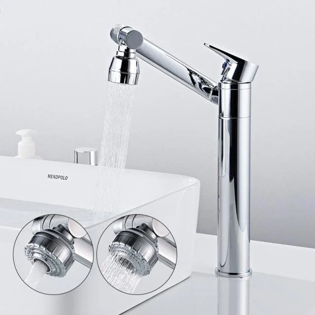 Multifunction Sink Tap Hot Cold Water Mixer Crane Deck Mounted Tap -Bathlova