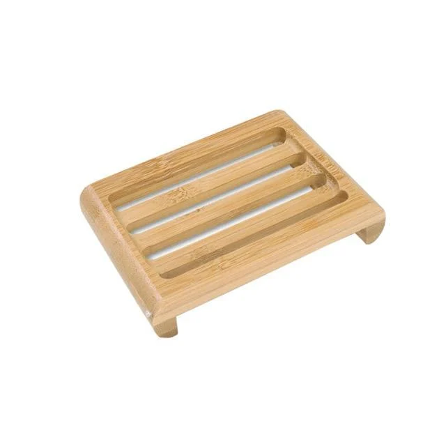 Natural Bamboo Soap Dish -Bathlova